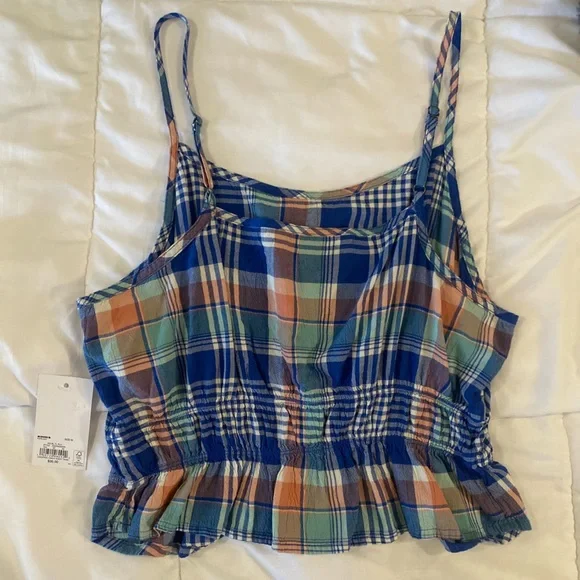 Cami with gingham pattern - Picture 7 of 8